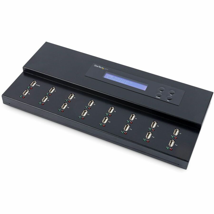 StarTech.com Standalone 1 to 15 USB Thumb Drive Duplicator/Eraser, USB Flas