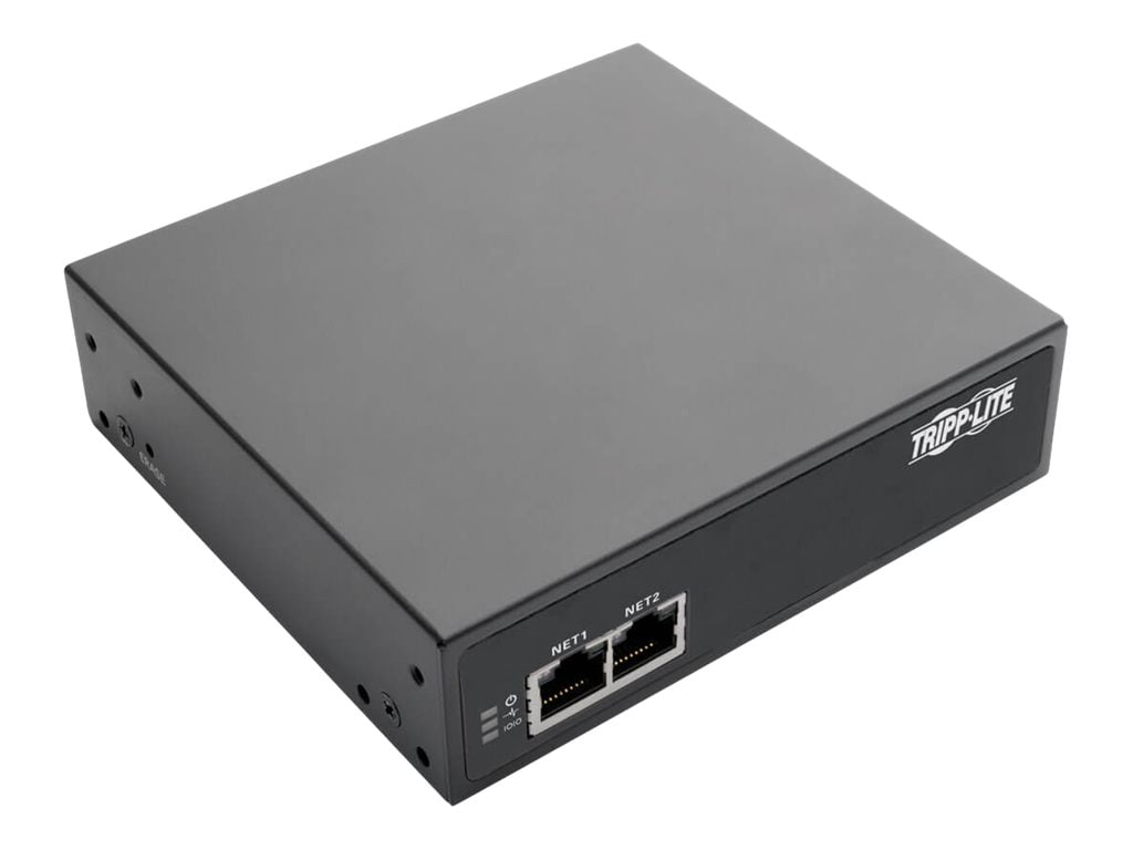 Tripp Lite 4-Port Console Server with Dual GB NIC, 4G, Flash & 4 USB Ports - console server - TAA Compliant