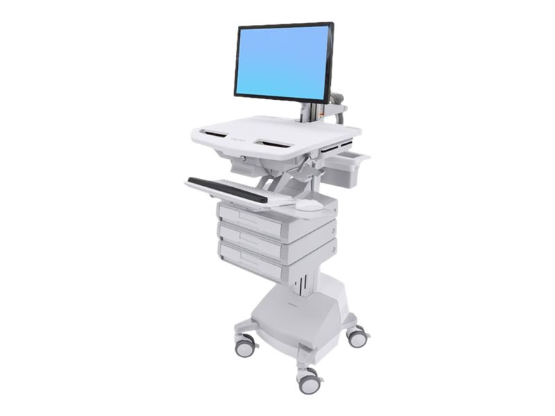 Ergotron StyleView - cart - open architecture - for LCD display / keyboard