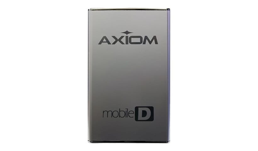 Axiom Mobile-D Series USB3HD2571TB-AX - hard drive - 1 TB - USB 3.0