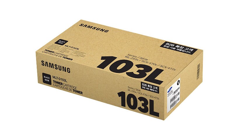 Samsung MLT-D103L - High Yield - black - original - toner cartridge (SU720A)