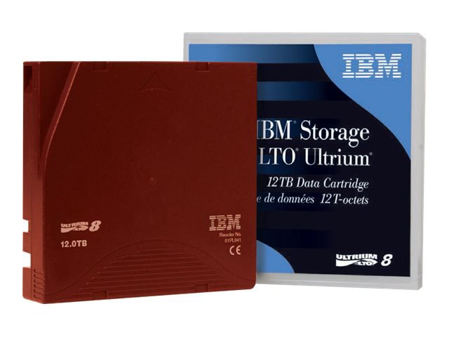 IBM - LTO Ultrium 8 x 1 - 12 TB - storage media