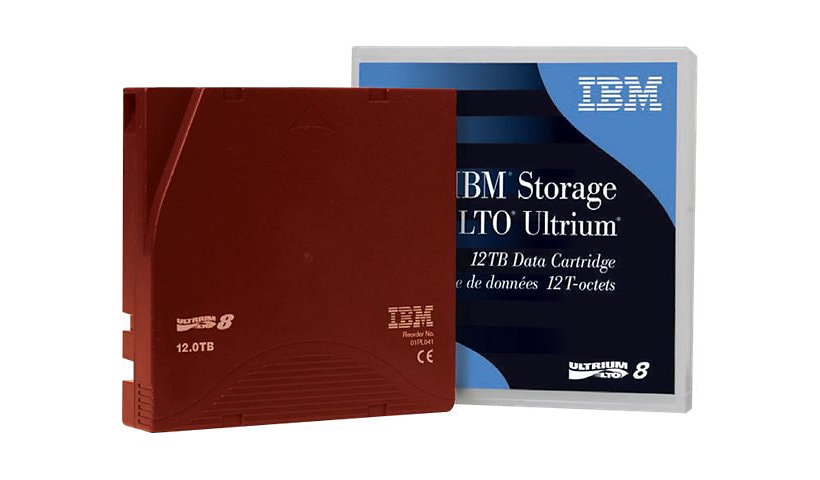 IBM - LTO Ultrium 8 x 1 - 12 TB - storage media