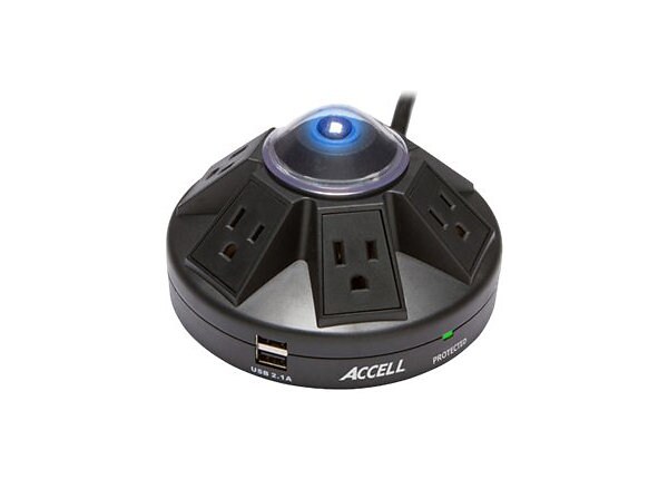 ACCELL POWERMID 6OUTLET SURGE