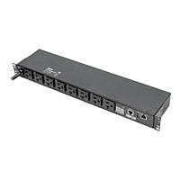 Tripp Lite 1.9kW Single-Phase Switched PDU, LX Platform Interface, 120V Outlets (8 5-15/20R), NEMA L5-20P, 12 ft. Cord,