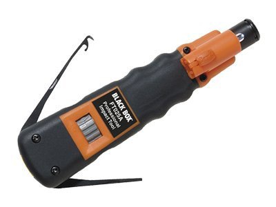 Black Box Punchdown Tool with 110 Blade and Light Pack - punch-down tool