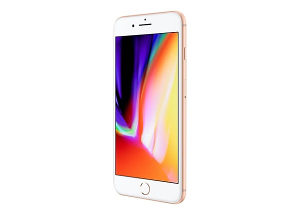 Apple iPhone 8 - gold - 4G LTE, LTE Advanced - 64 GB - GSM - smartphone