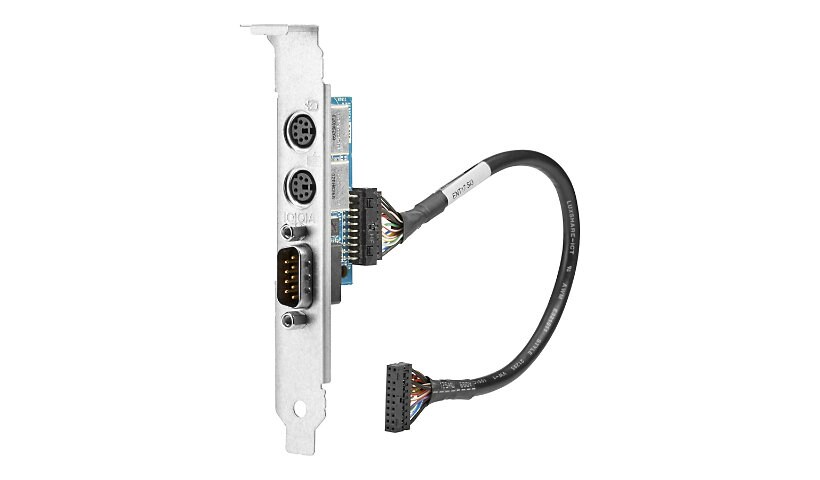 HP - serial / PS/2 adapter - PCIe - serial x 1 + PS/2 keyboard x 1 + PS/2 mouse x 1