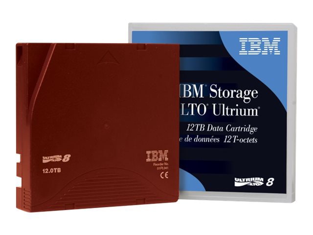 Lenovo - LTO Ultrium 8 x 1 - 12 TB - storage media