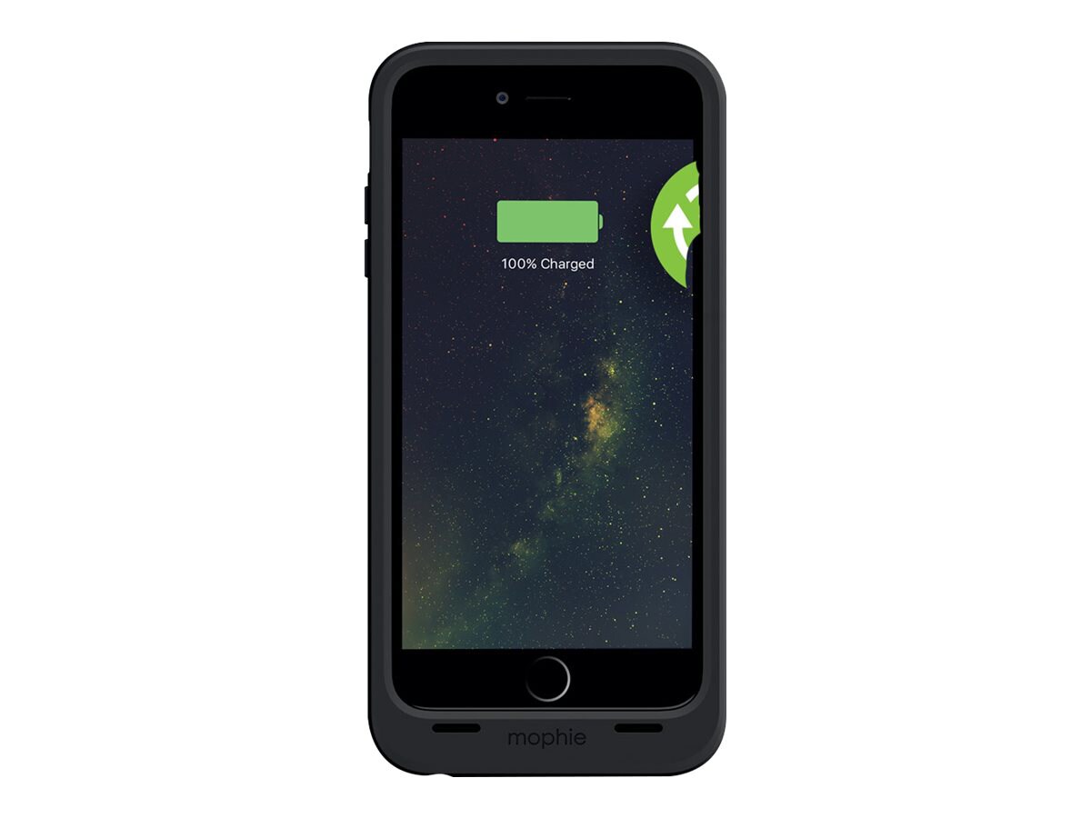 Mophie Juicepack Black Wireless Charging Case - Iphone 6 Plus