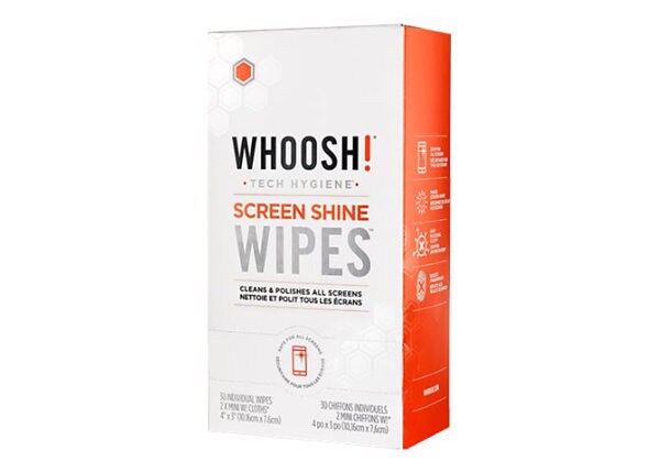 Whoosh! Screen Shine - cleaning wipes pack