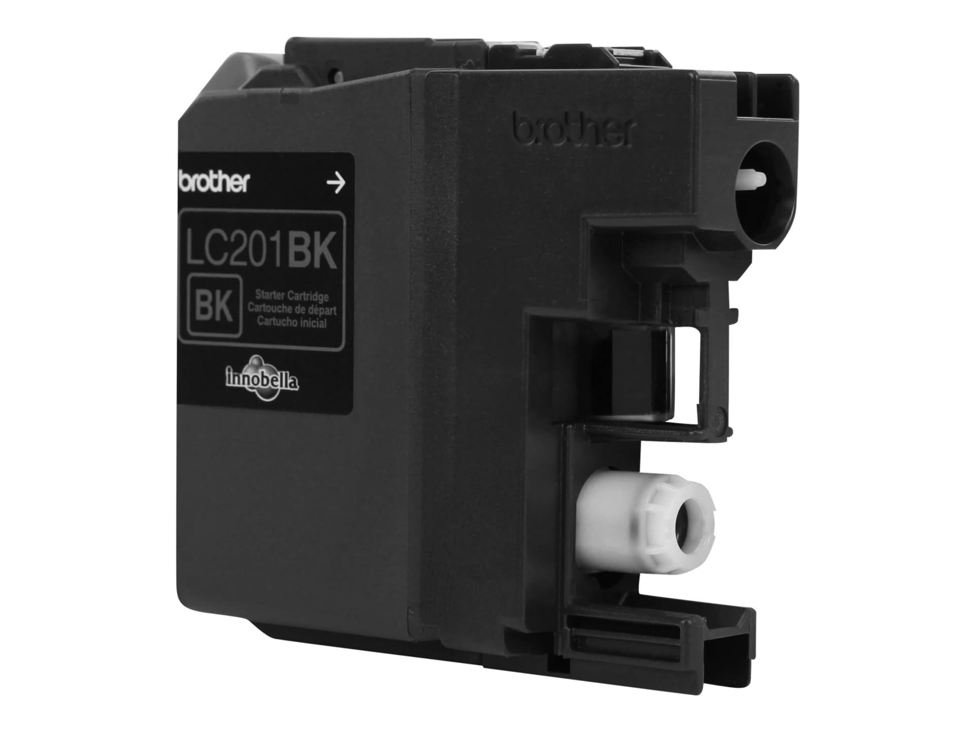 Brother LC201BK - black - original - ink cartridge