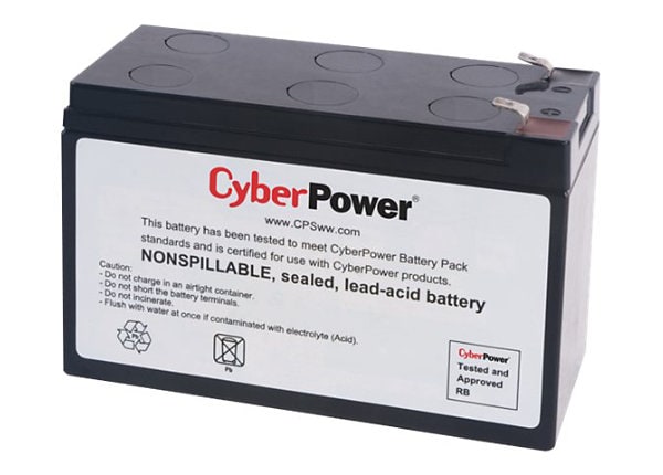 CyberPower RB1270 - UPS battery - lead acid - 7 Ah