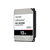 WD Ultrastar DC HC520 HUH721212ALE601 - hard drive - 12 TB - SATA 6Gb/s