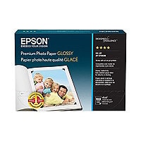 Epson Premium - photo paper - high-glossy - 100 sheet(s) - 4 in x 6 in - 252 g/m²