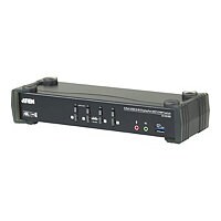 ATEN CS1924M KVMP Switch - KVM / audio / USB switch - 4 ports