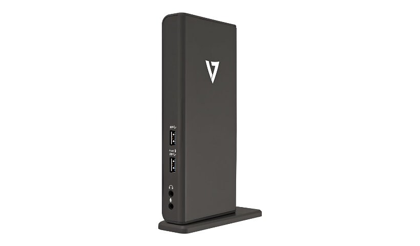V7 UDDS-1N Universal USB 3.0 - USB docking station - DVI, HDMI - GigE