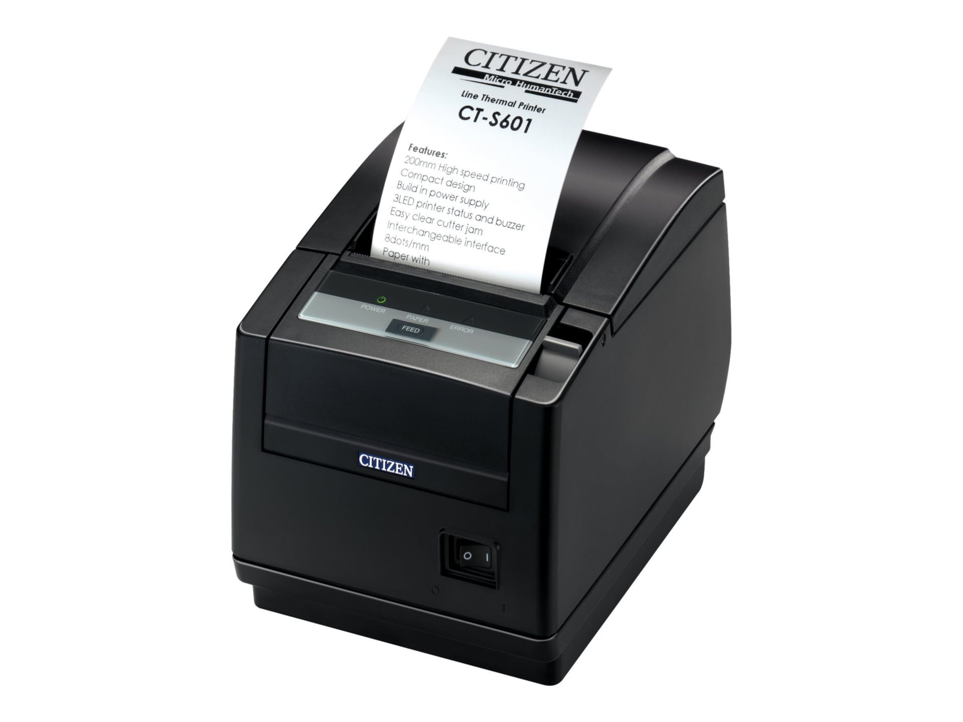 Citizen CT-S601II - receipt printer - two-color (monochrome) - direct thermal