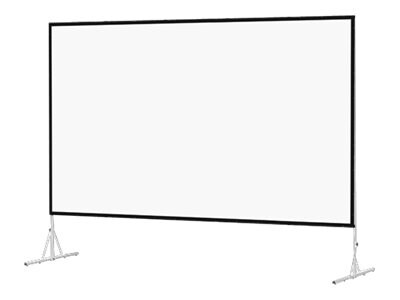 Da-Lite Fast-Fold Deluxe Screen System Wide Format - projection screen - 137 in (135.8 in)