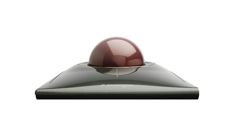 Kensington SlimBlade Trackball - boule de commande - USB - graphite, Rouge rubis