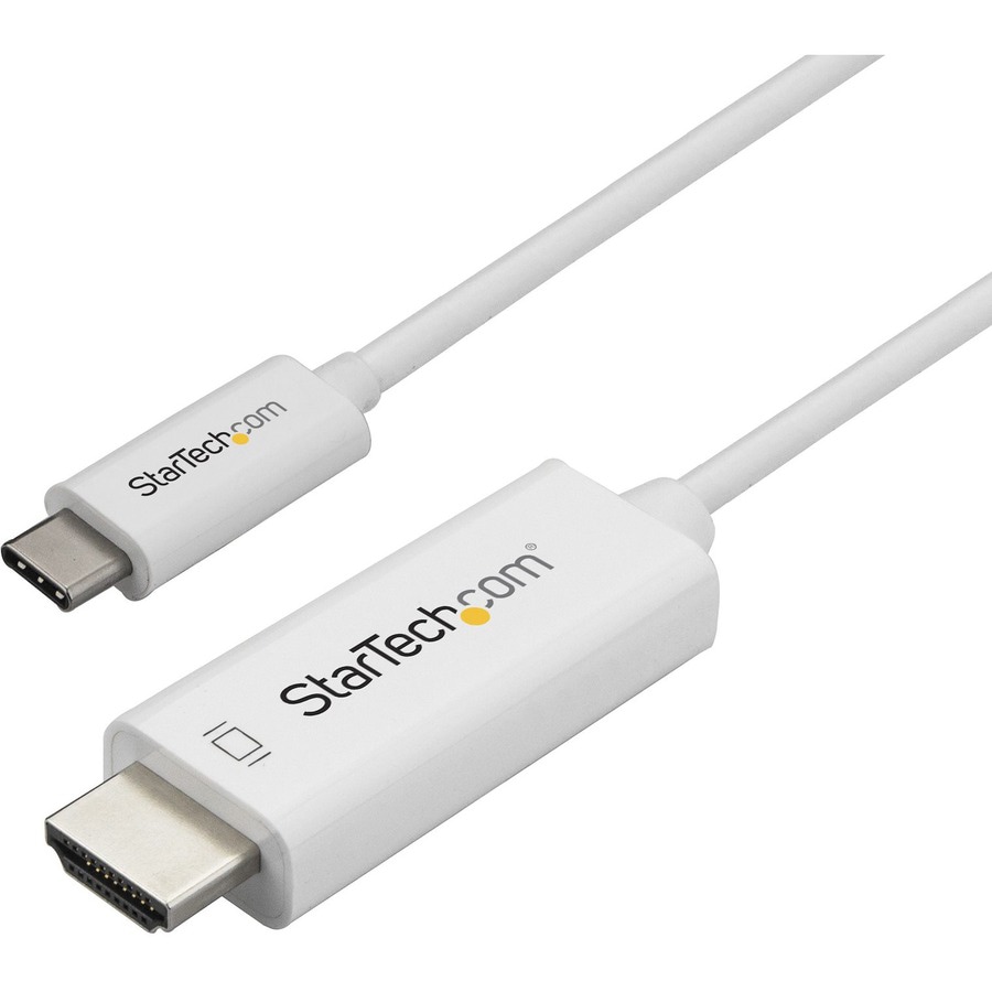 StarTech.com 3ft (1m) USB C to HDMI Cable, 4K 60Hz, USB Type-C to HDMI 2.0