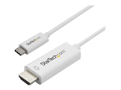 StarTech.com 6ft USB C to HDMI Cable - 4K 60Hz USB-C HDMI 2.0 Video Adapter