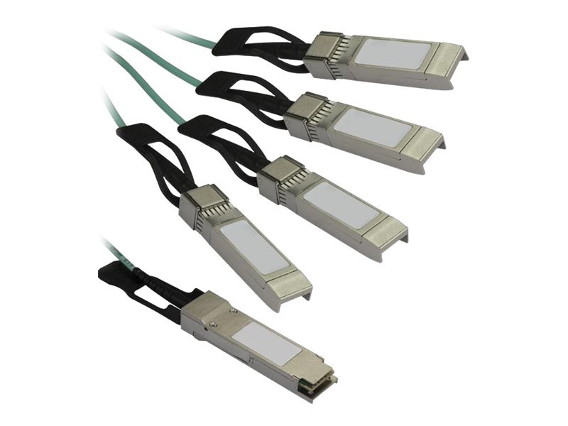 StarTech.com Cisco QSFP-4X10G-AOC10M Comp. QSFP+ Breakout Cable - 15m (49')