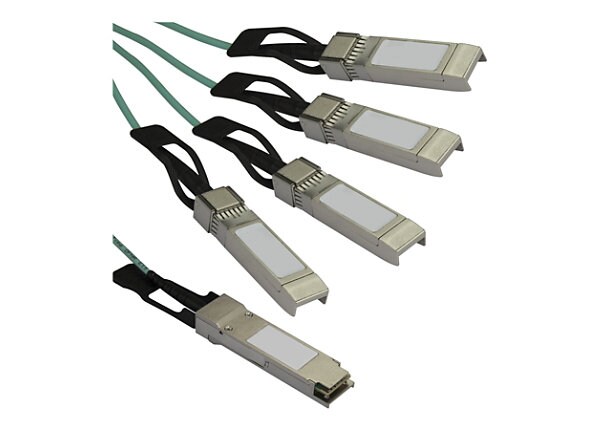 StarTech.com Cisco QSFP-4X10G-AOC5M Comp. QSFP+ Breakout Cable - 5m (16.4')
