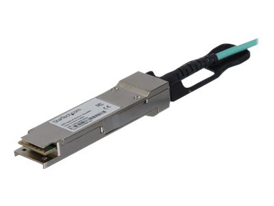 StarTech.com MSA Compliant QSFP+ Active Optical Cable (AOC) - 30 m (98.4')