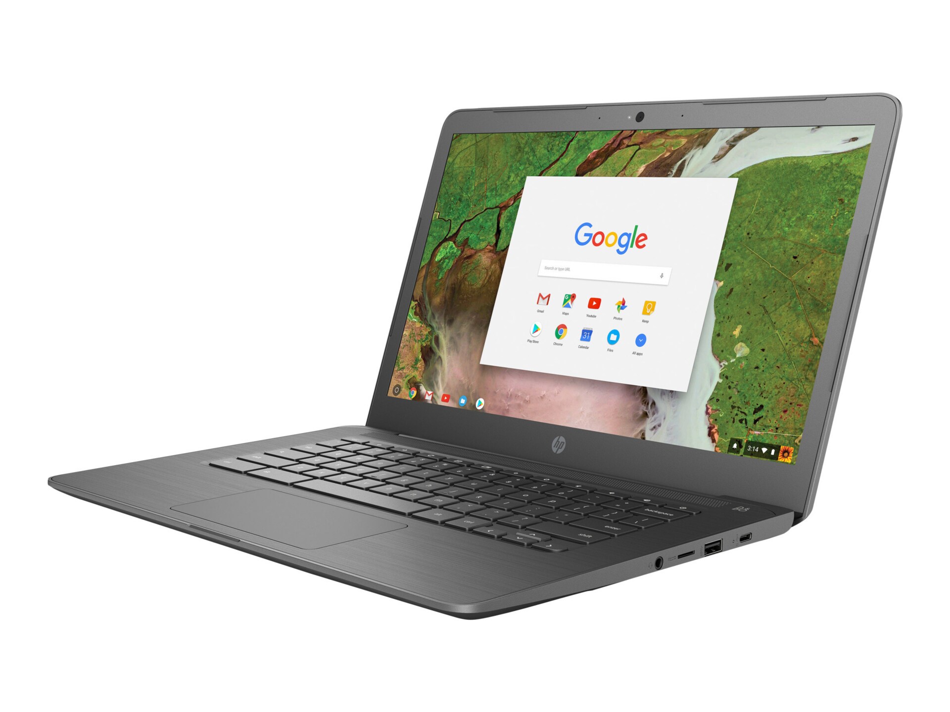 HP Chromebook 14 G5 - 14" - Celeron N3350 - 8 GB RAM - 32 GB eMMC - US