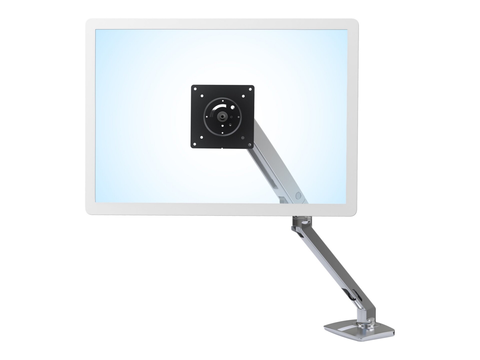 Ergotron MXV Desk Monitor Arm mounting kit - adjustable arm - for monitor - polished aluminum