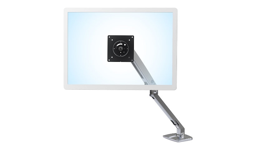Ergotron MXV Desk Monitor Arm mounting kit - adjustable arm - for monitor - polished aluminum