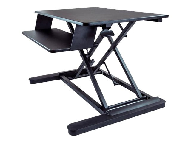 StarTech.com Sit Stand Desk Converter - Large Adjustable Ergonomic Desk