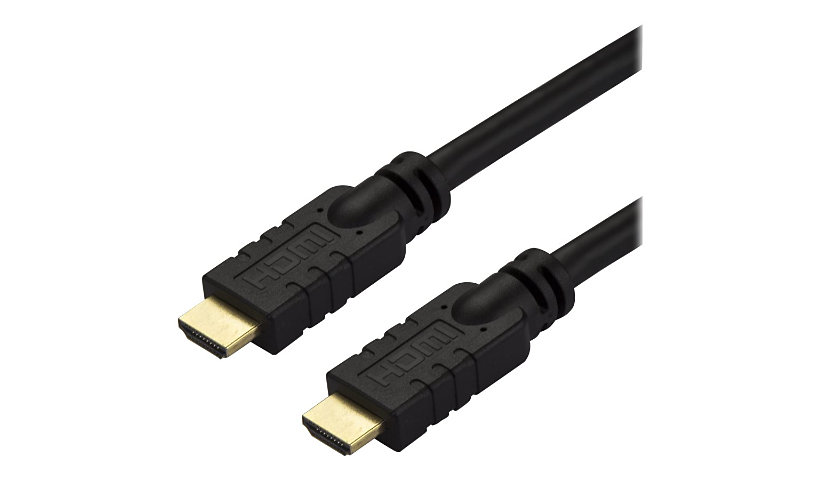 StarTech.com 30ft (10m) HDMI 2.0 Cable - 4K 60Hz Active High Speed HDMI Cable HDR 18Gbps - CL2 Rated