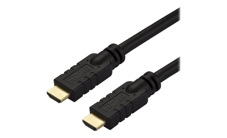 StarTech.com 30ft (10m) HDMI 2.0 Cable - 4K 60Hz Active High Speed HDMI  Cable HDR 18Gbps - CL2 Rated - HD2MM10MA - Audio & Video Cables 