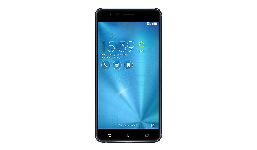 Asus ZenFone 3 Zoom (ZE553KL) - navy black - 4G - 32 GB - GSM - smartphone