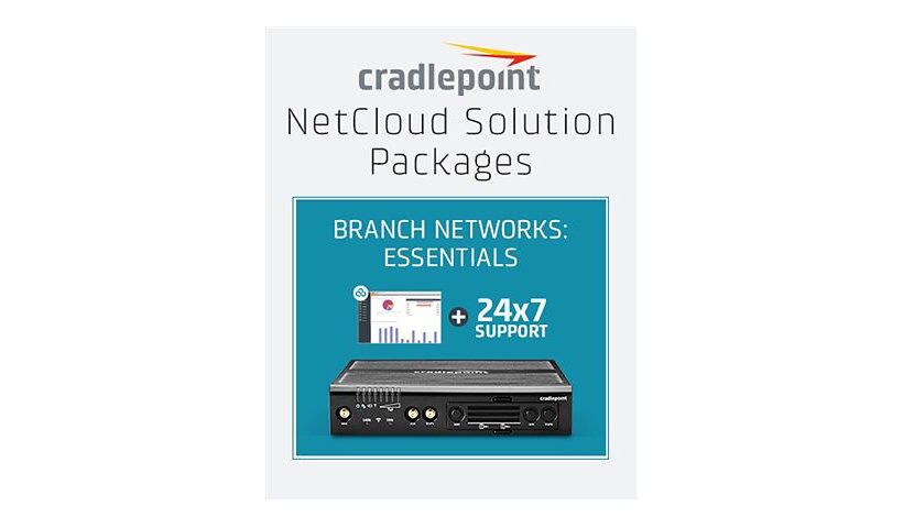 Cradlepoint NetCloud Essentials for Branch Routers (Enterprise) FIPS - subs