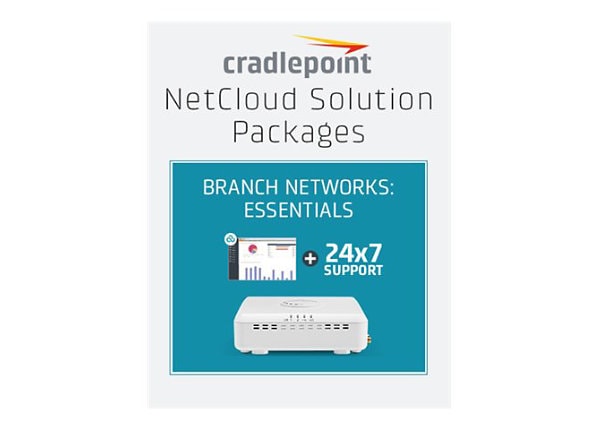 CRADLEPOINT 3-YR NETCLOUD ESSENTIALS