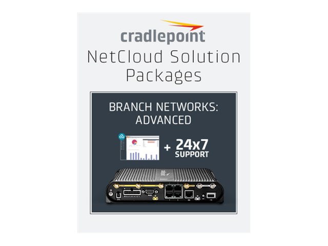 Cradlepoint NetCloud Essentials for Mobile Routers (Enterprise) FIPS - subscription license (3 years) + Support - 1
