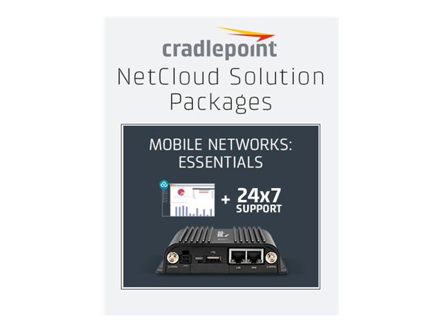 Cradlepoint NetCloud Essentials for Mobile Routers (Enterprise) FIPS - subs