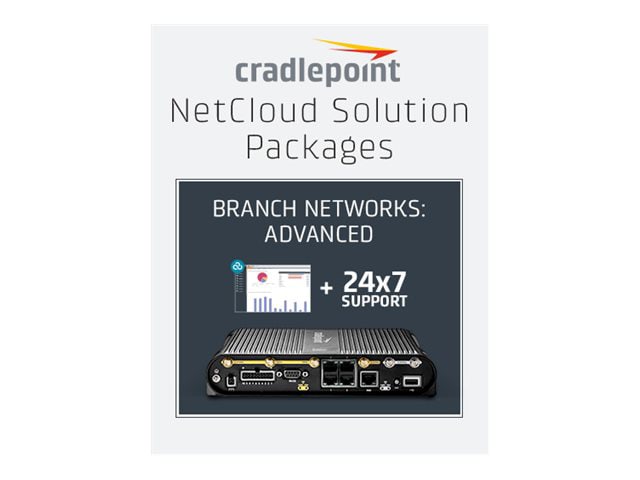 Cradlepoint NetCloud Essentials for Mobile Routers (Enterprise) FIPS - subscription license (5 years) + Support - 1