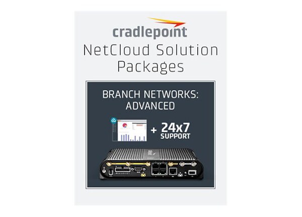 Cradlepoint NetCloud Essentials for Mobile Routers (Enterprise) FIPS - subscription license (5 years) + Support - 1