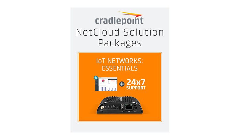 Cradlepoint NetCloud Essentials for IoT Gateways (Standard) - subscription