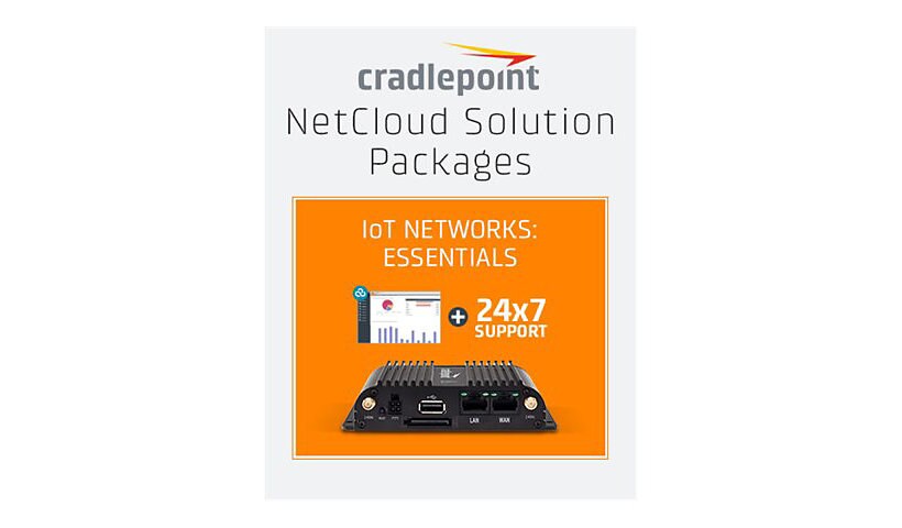 Cradlepoint NetCloud Essentials for IoT Routers (Standard) - subscription l