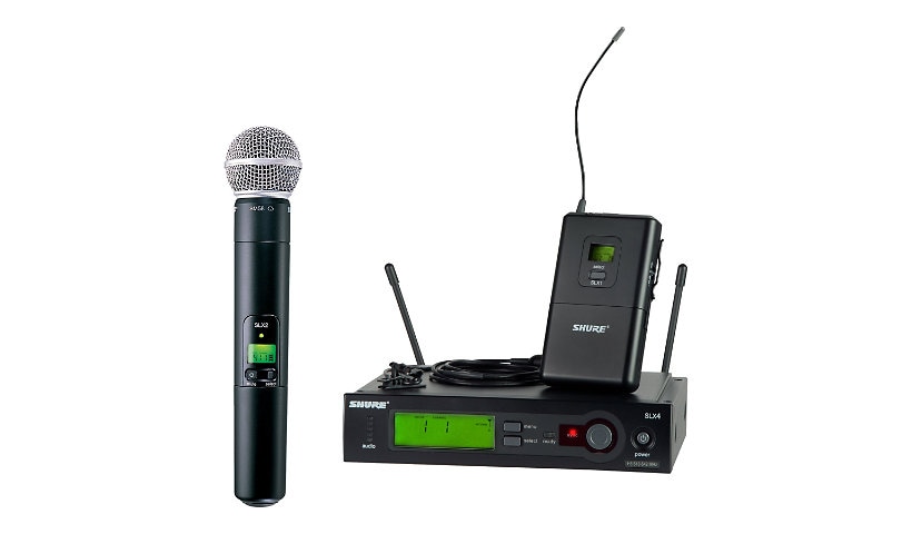 Shure SLX124/85/SM58 Combo Wireless System - wireless microphone system