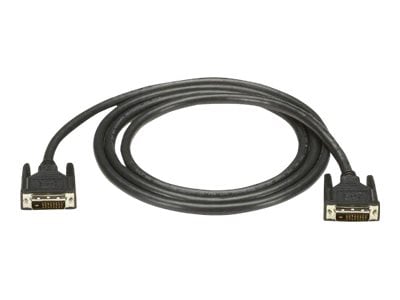 Black Box 10ft DVI Dual Link Monitor Cable, DVI-D M/M, 2560x1600, 10'