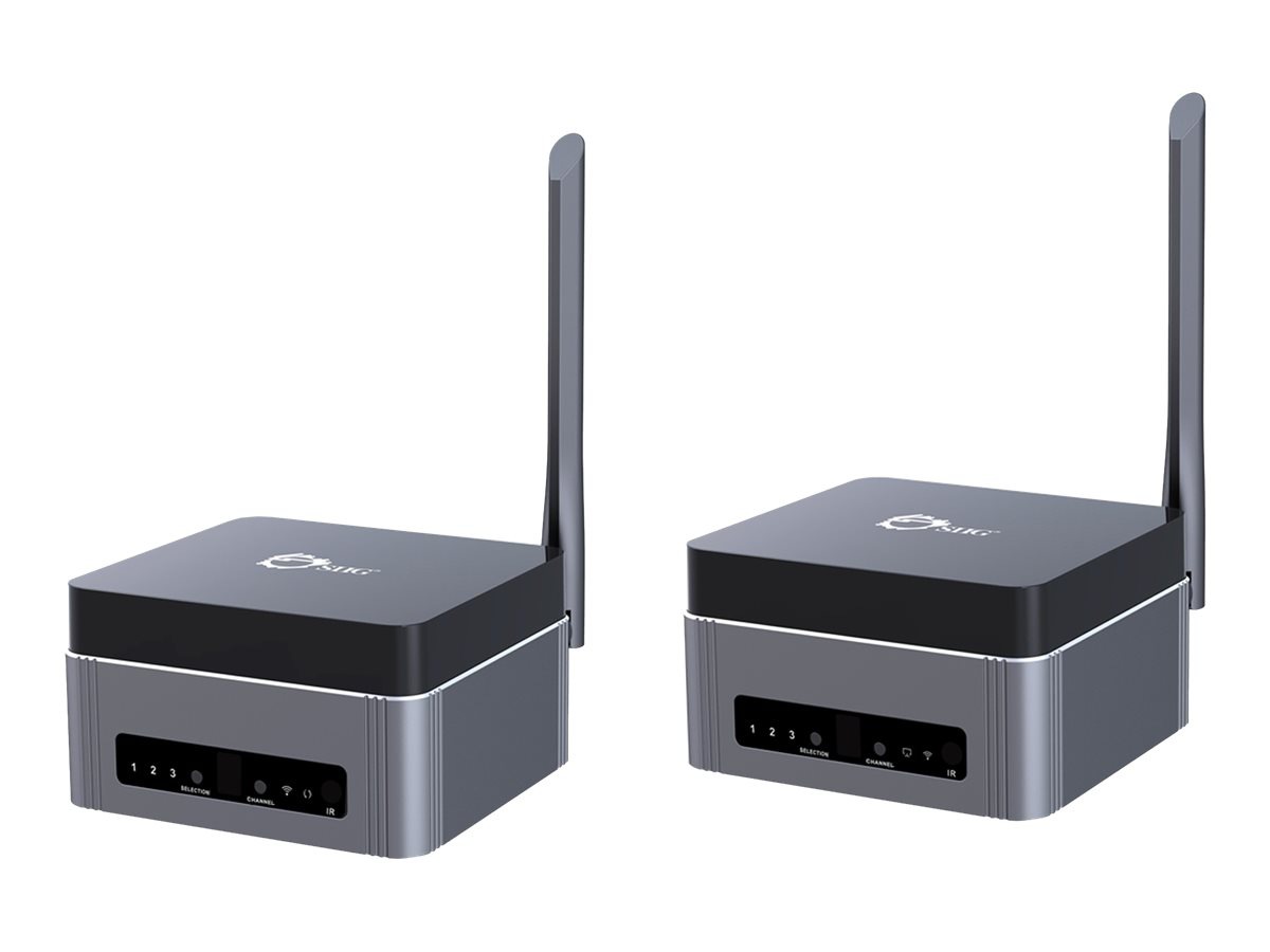 SIIG Wireless Multi-Channel Expandable HDMI Extender Kit - wireless video/a