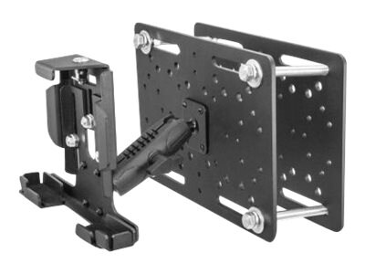 Compulocks Universal Secure Forklift Adjustable Key Lock Tablet Mount 4" Arm - mounting kit