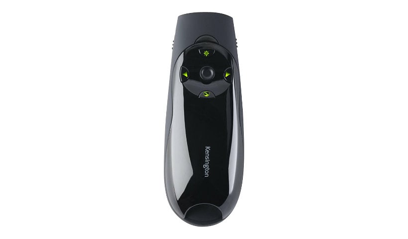Kensington Presenter Expert Wireless Cursor Control with Green Laser télécommande de présentation - noir