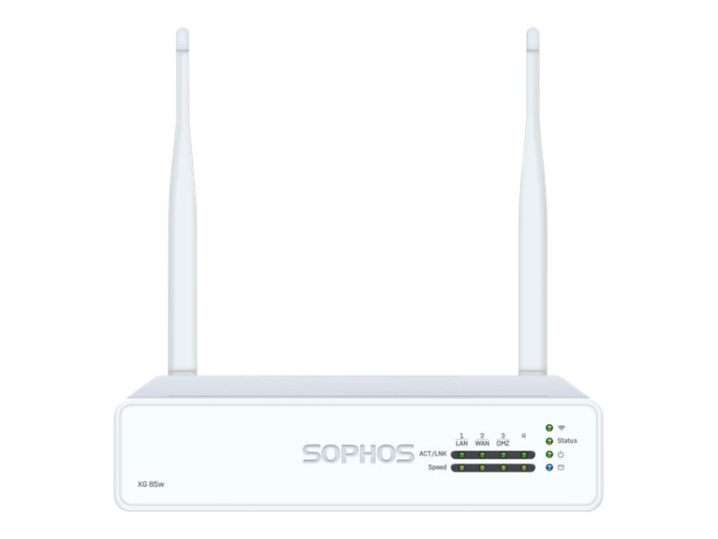 Sophos XG 85w - Rev 3 - security appliance - Wi-Fi 5 - with 1 year Enterpri